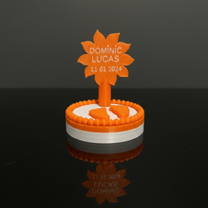 Marturie Personalizată ,,SOARE" 3D cu Cip NFC