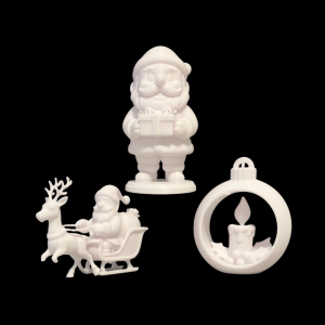 Set 3 figurine pentru pictat v2