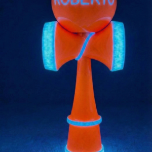 Kendama personalizata cu Numele tau Glow in the dark !!! ,,Portocaliu”