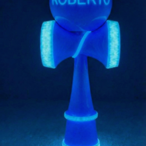 Kendama personalizata cu Numele tau Glow in the dark !!! ,,Albastru”