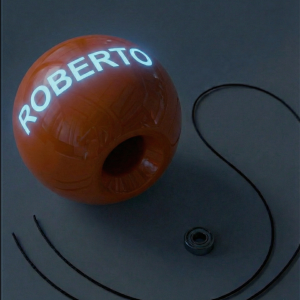 TAMA personalizata cu Numele tau Glow in the dark !!! ,,Portocaliu"