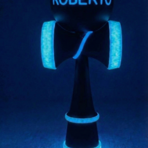 Kendama personalizata cu Numele tau Glow in the dark !!! ,,Negru”