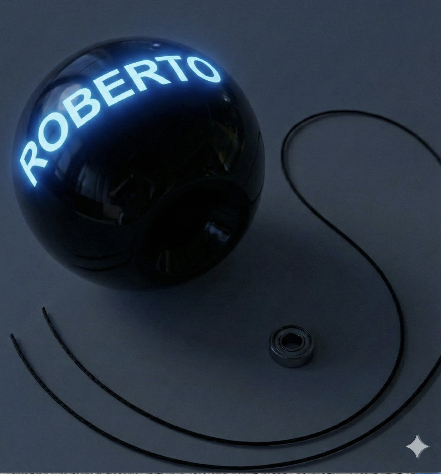 TAMA personalizata cu Numele tau Glow in the dark !!!