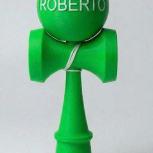 Kendama personalizata cu Numele tau Verde/ALB
