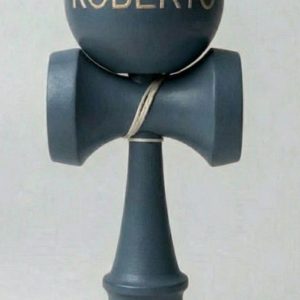 Kendama personalizata cu Numele tau Gri Albastrui /ALB