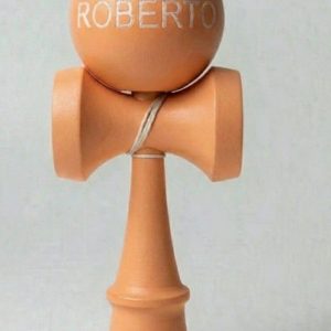 Kendama personalizata cu Numele tau Maro Deschis /ALB