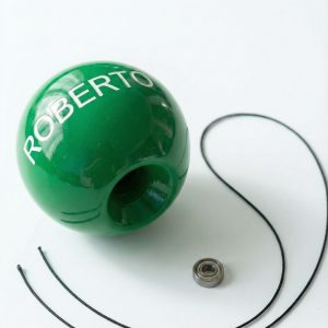 Tama  personalizata + Nume Alb/Verde