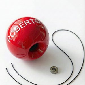 Tama  personalizata + Nume Alb/Rosu